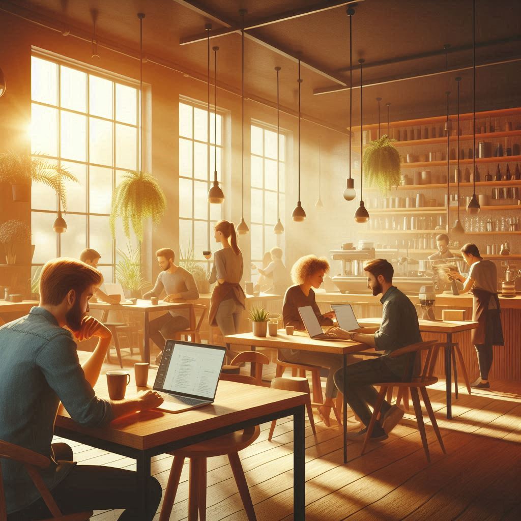 Coworking Digital di Café: Tren Kerja Fleksibel Anak Muda Masa Kini